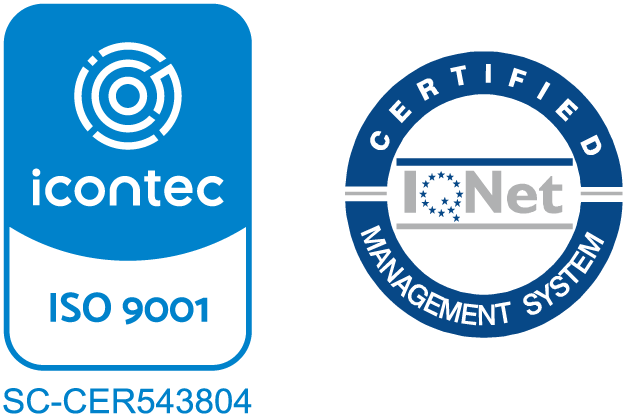 ISO 9001 Icontec — certificado SC-CER543804